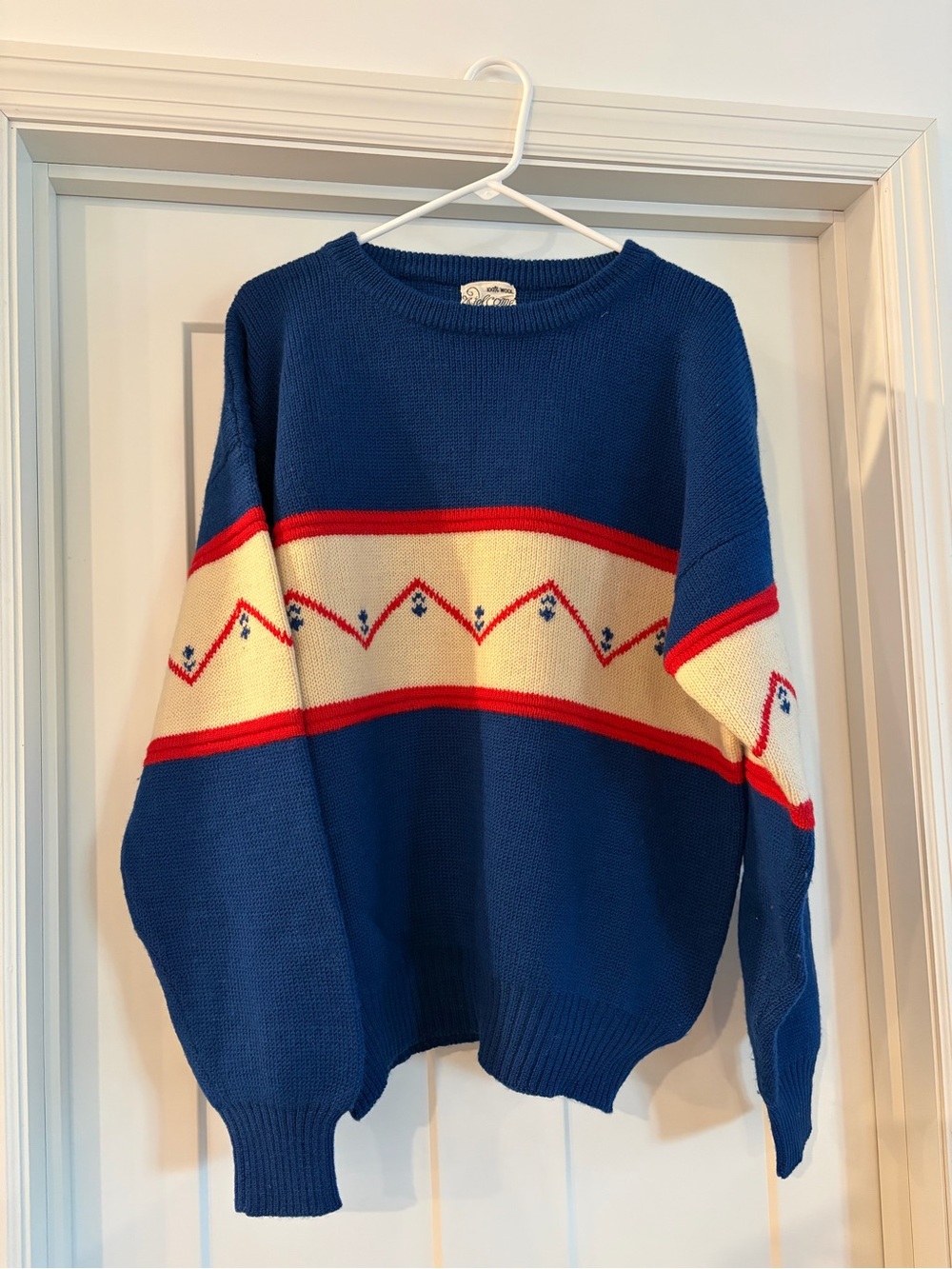 Vintage Welcome Wool Sweater